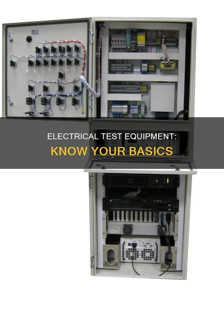 what are the different electrical test equipment