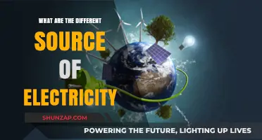 Exploring Electricity: Diverse Sources, One Power