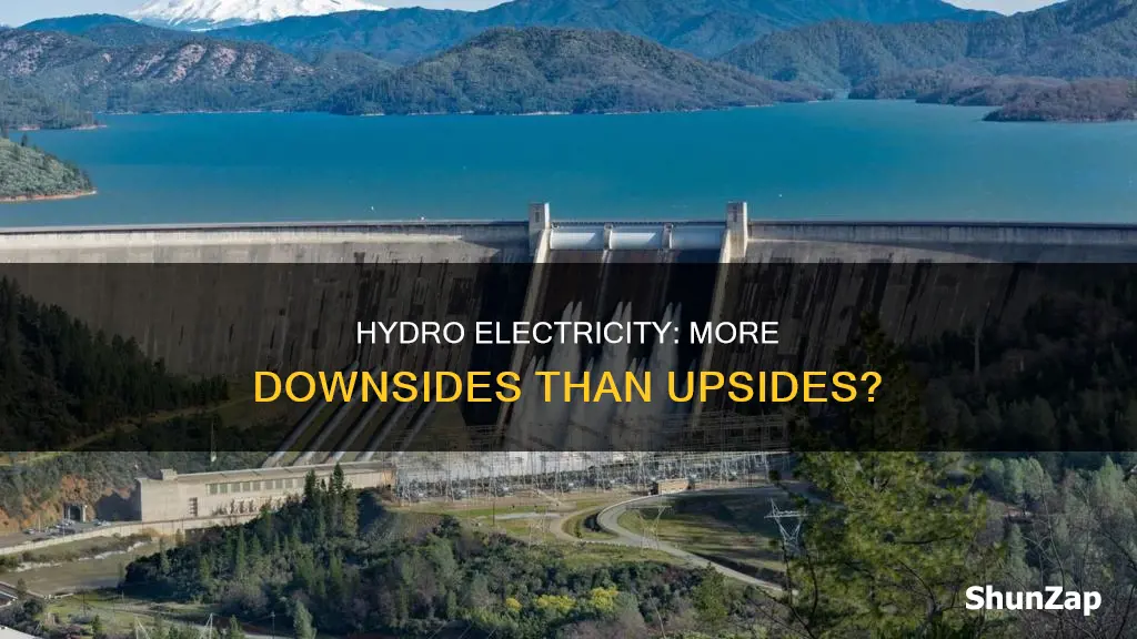 what are the disadvantages of hydro electricity