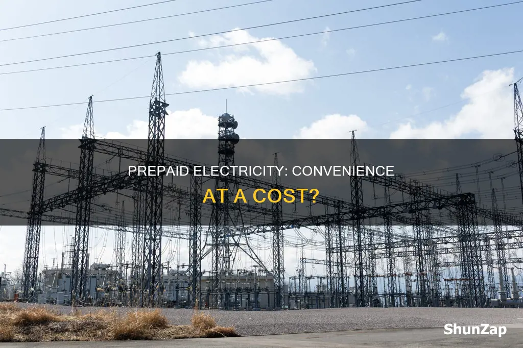 what are the disadvantages of prepaid electricity