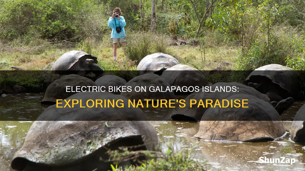 what are the electric bikes on galapagos islands