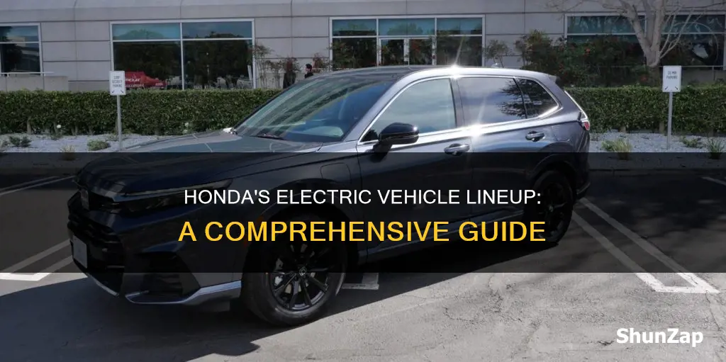 what are the electric vehicles does honda have