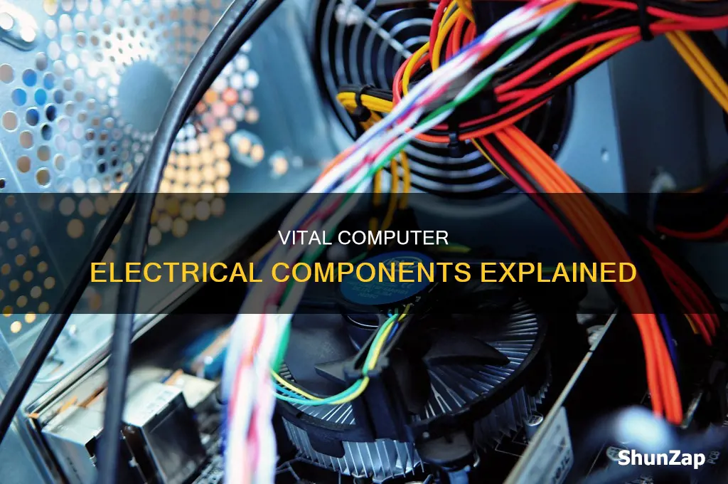 what are the electrical components of computer