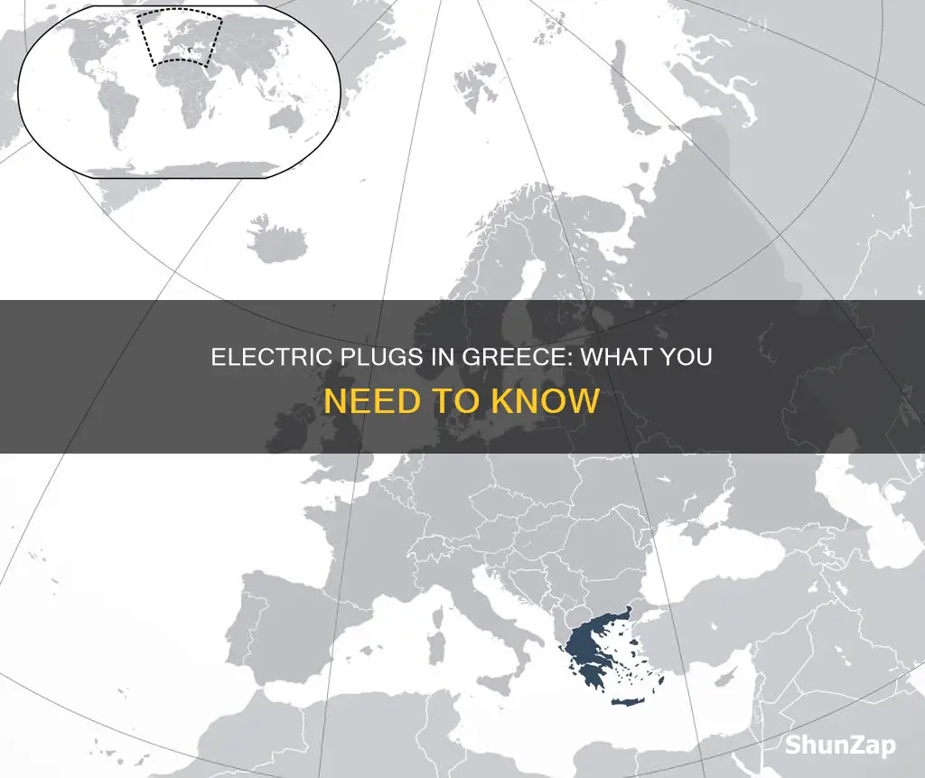 what are the electrical plugs in greece