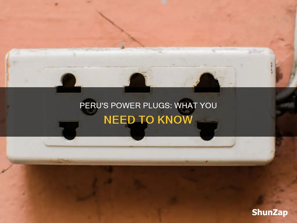 what are the electrical plugs in peru