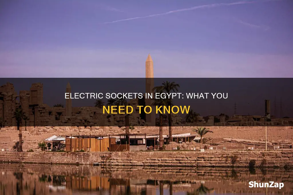 what are the electrical sockets in egypt