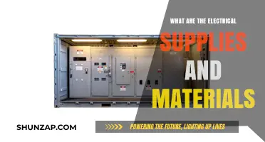 Electrical Supplies: Materials and Components for Your Project