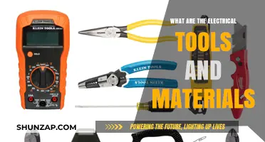 Electrical Tools and Materials: A Comprehensive Guide