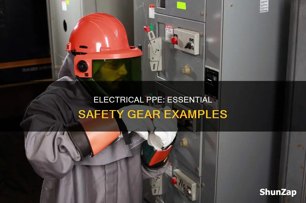 what are the examples of electrical ppe