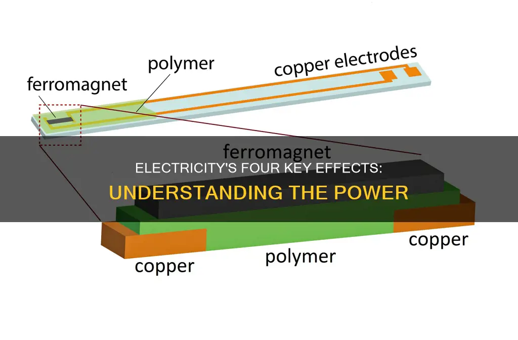 what are the four effects of electricity