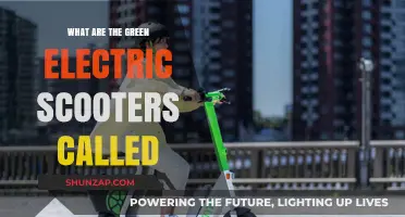 Electric Scooters: What's With the Green Ones?