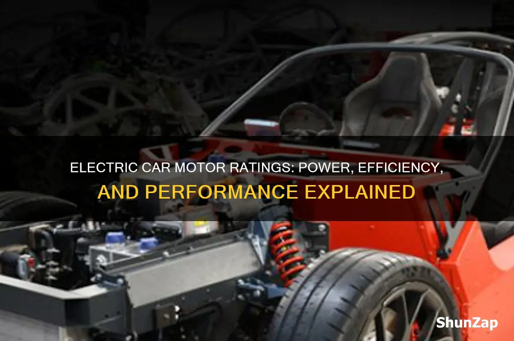 what are the motors in electric cars rated for
