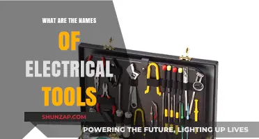 Electrical Tools: Know Your Equipment Names