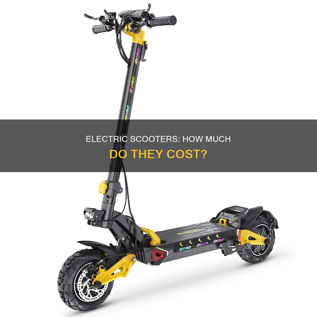 what are the prices for electric scooters
