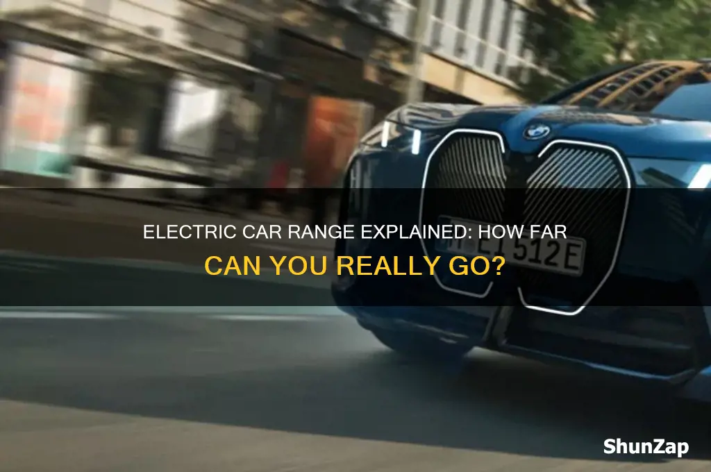 what are the ranges of electric cars