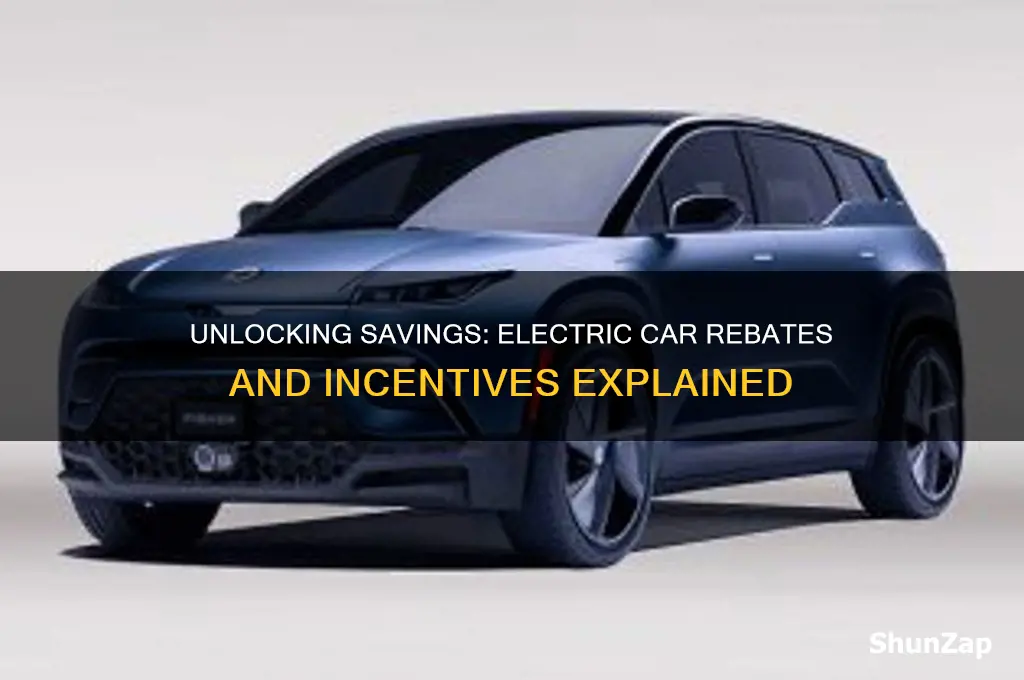what are the rebates for electric cars