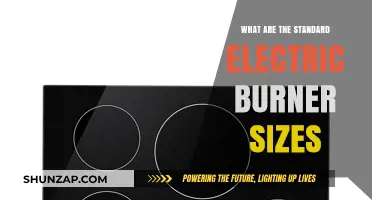 Electric Burner Sizes: Understanding the Standard Dimensions