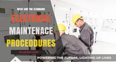 Electrical Maintenance: Standard Procedures for Safety and Efficiency