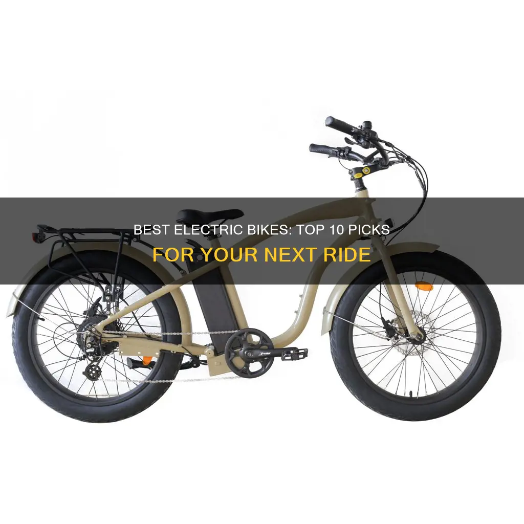 what are the top 10 electric bikes