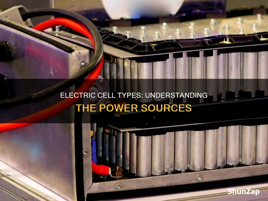 what are the types of electric cells