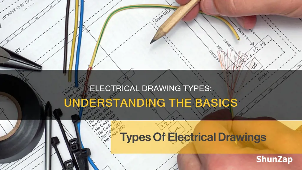 what are the types of electrical drawing