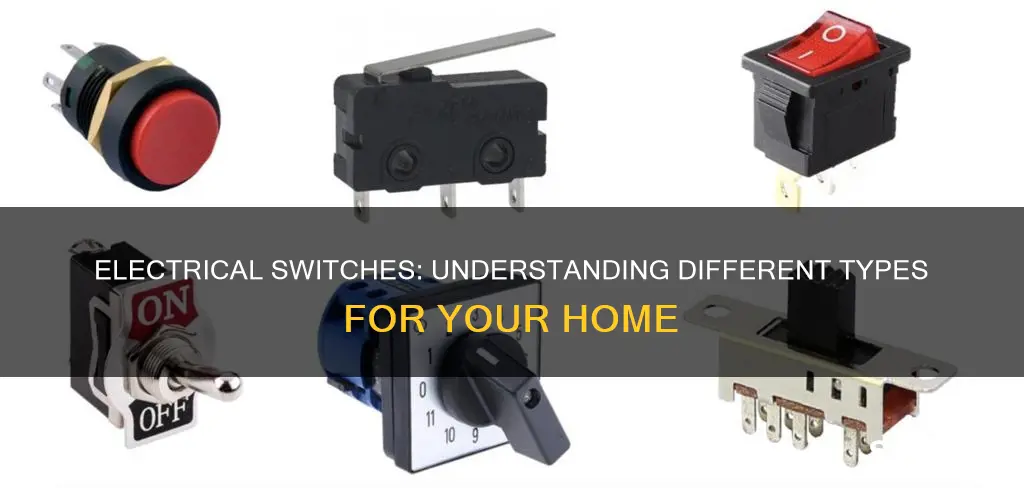 what are the types of electrical switches