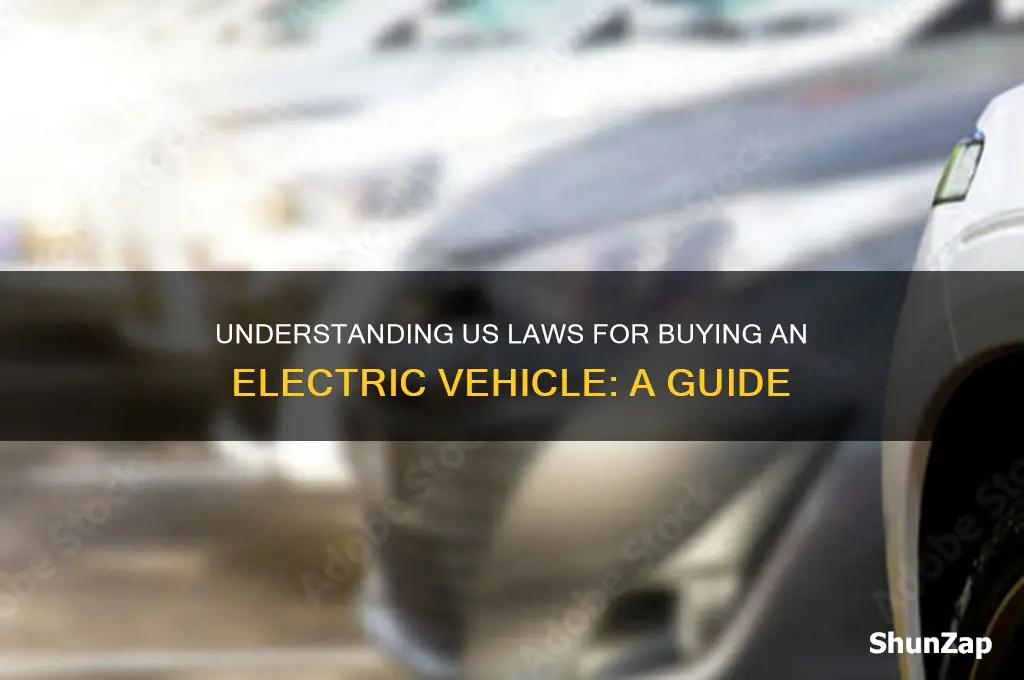 what are the us laws on buying an electric car