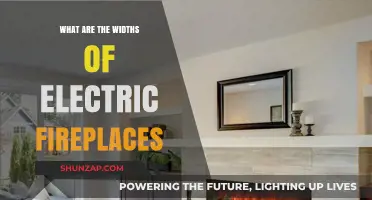 Electric Fireplace Widths: Understanding Size Options