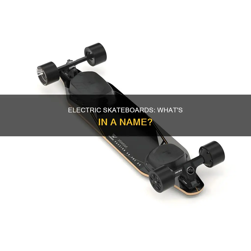 what are those electric skateboard things called