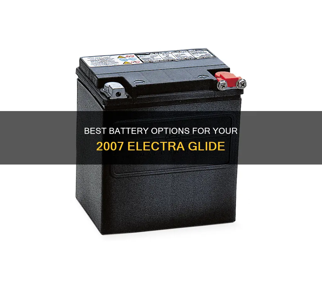 what battery for a 2007 electra glide
