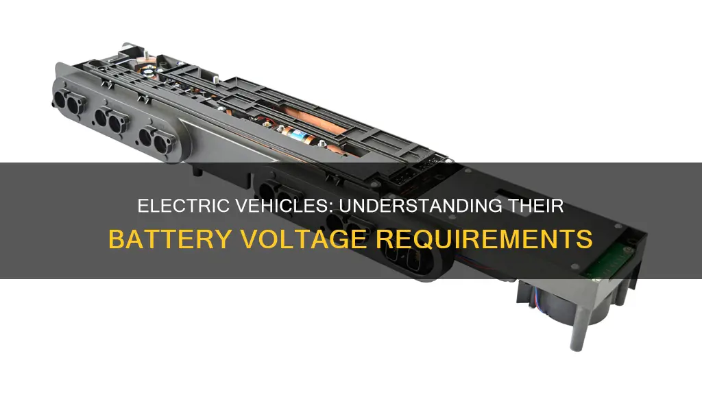 what battery voltage drives electric vehicles