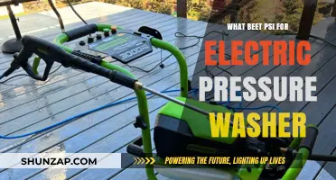 Best PSI for Electric Pressure Washers: Understanding Beet PSI