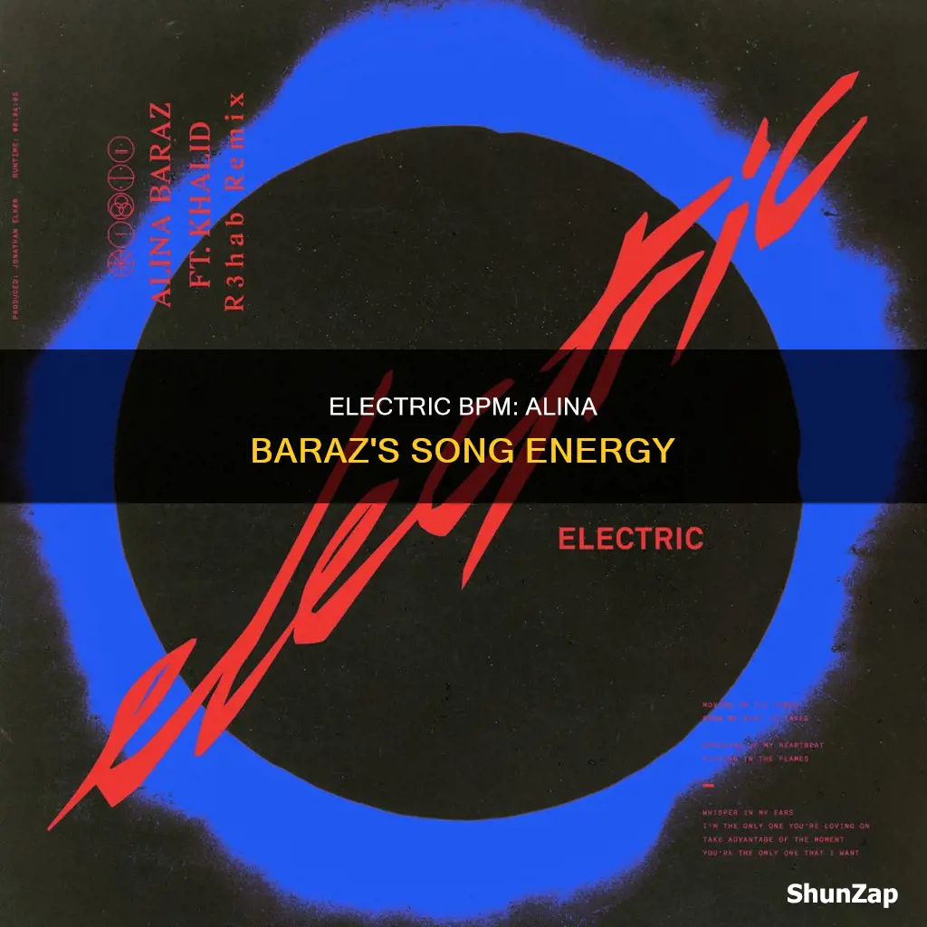 what bpm is electric by alina baraz
