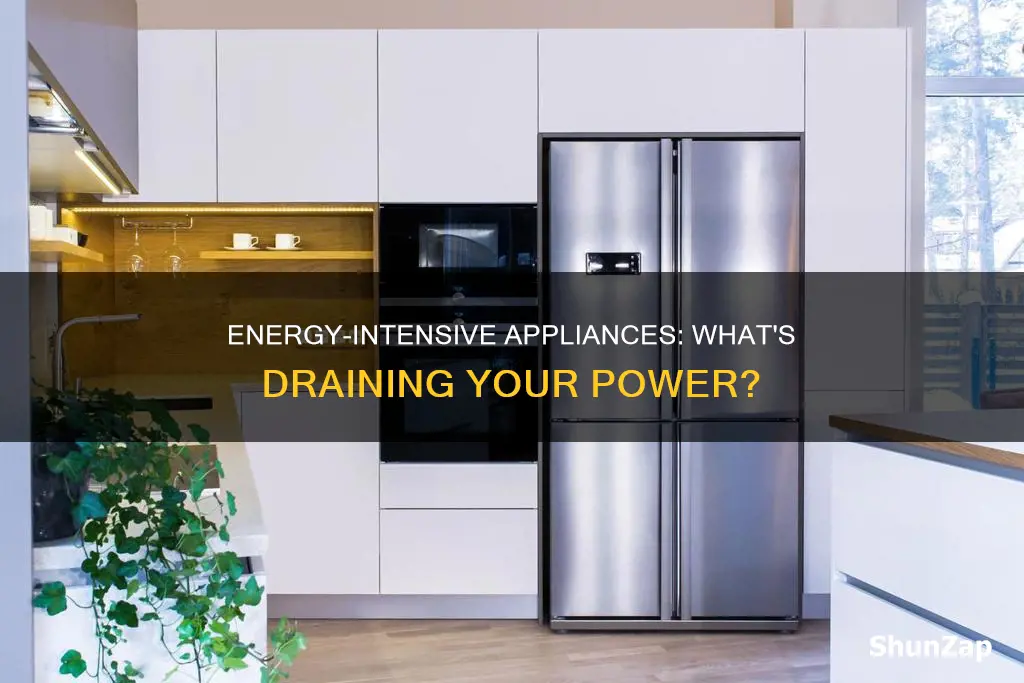 what building appliance consumes the most electricity