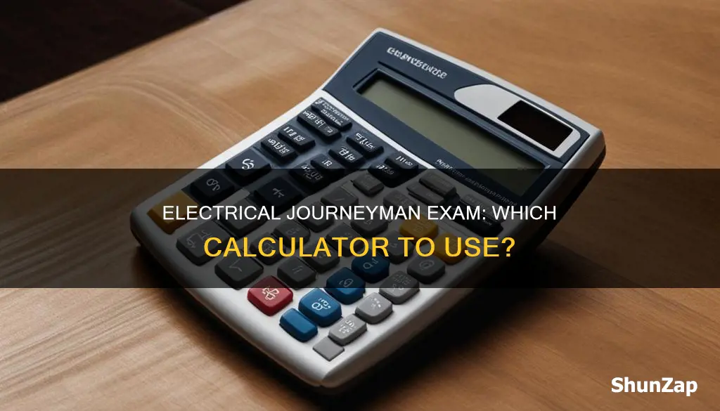 what calculator is permitted on journymans electrical