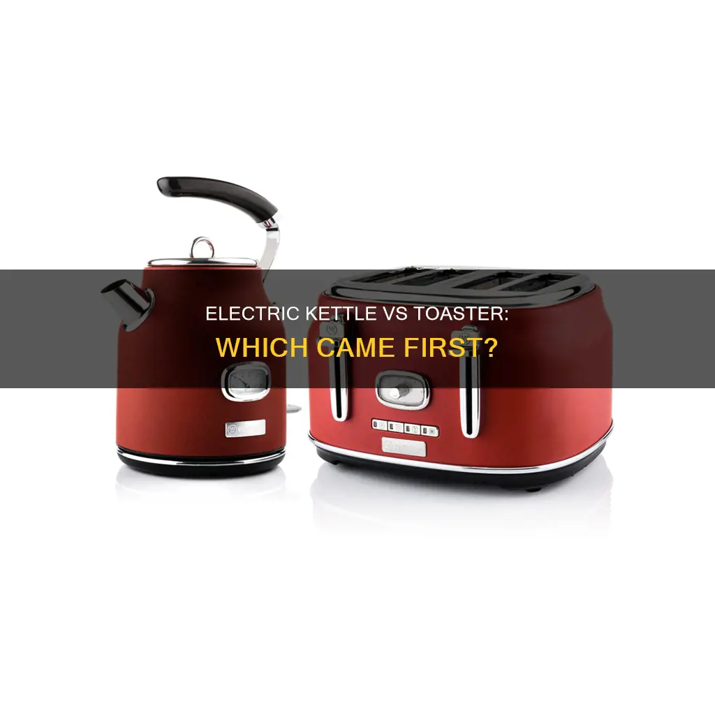 what came first electric kettle or toaster