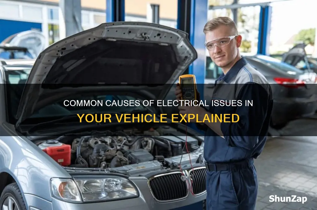 what can cause electrical problems in a car