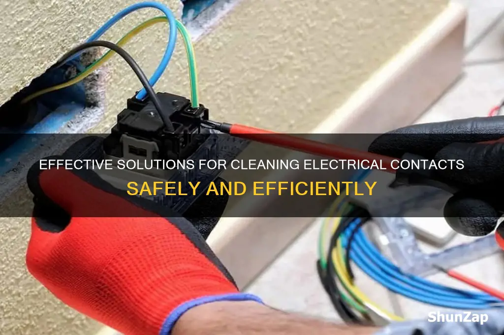 what can i use to clean electrical contacts