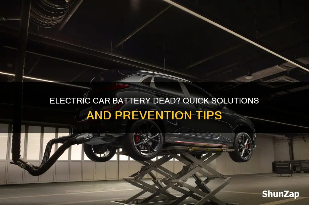 what can you do if your electric car battery dies