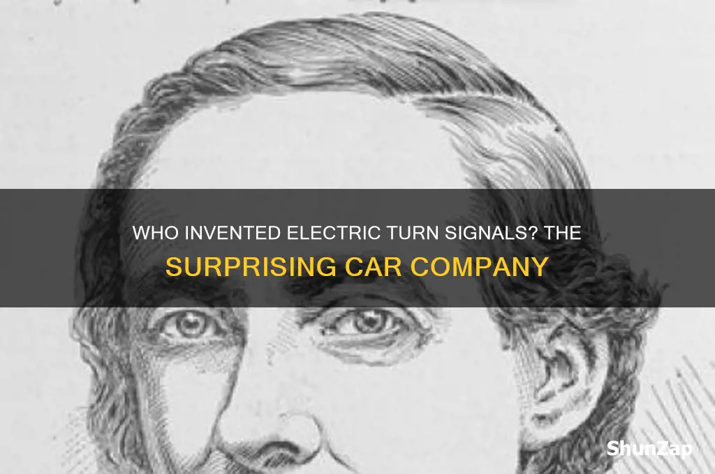 what car company was first to have electrical turn signals