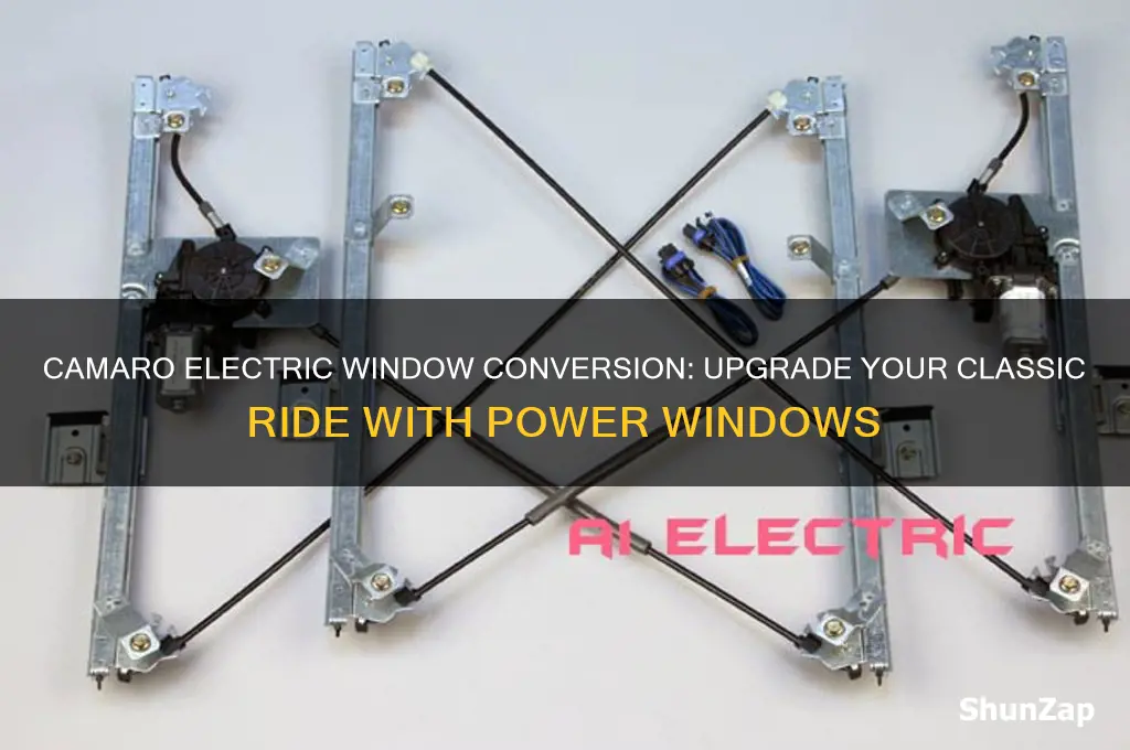 what car conversion with camaro for electric windows