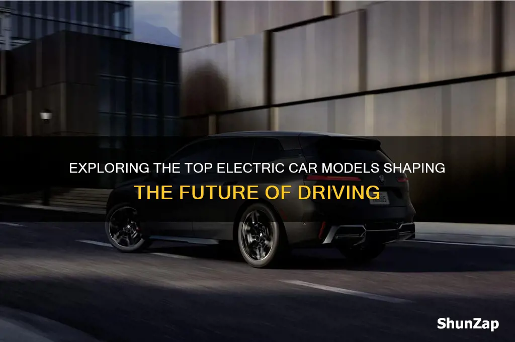 what car models are electric