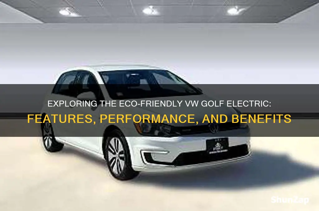 what car vw golf electric