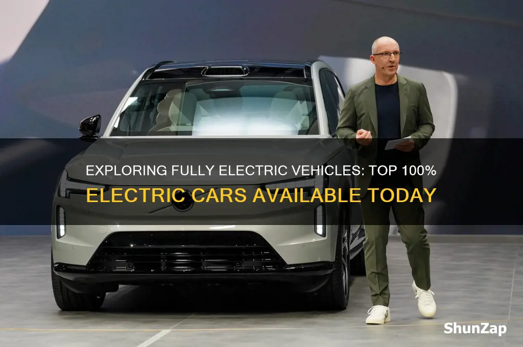 what cars are 100 electric