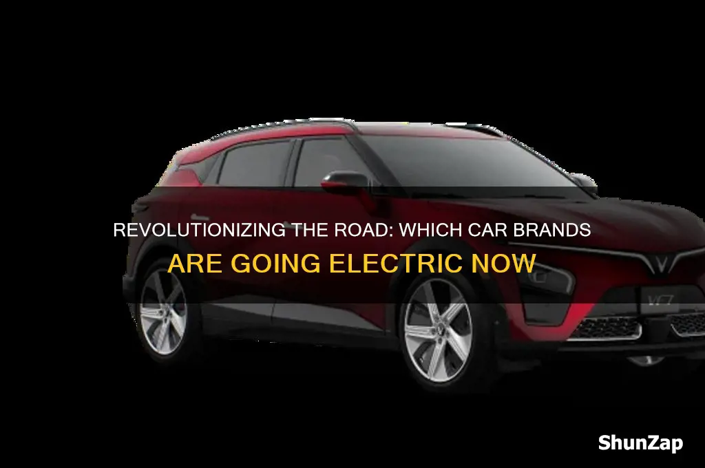 what cars are going electric