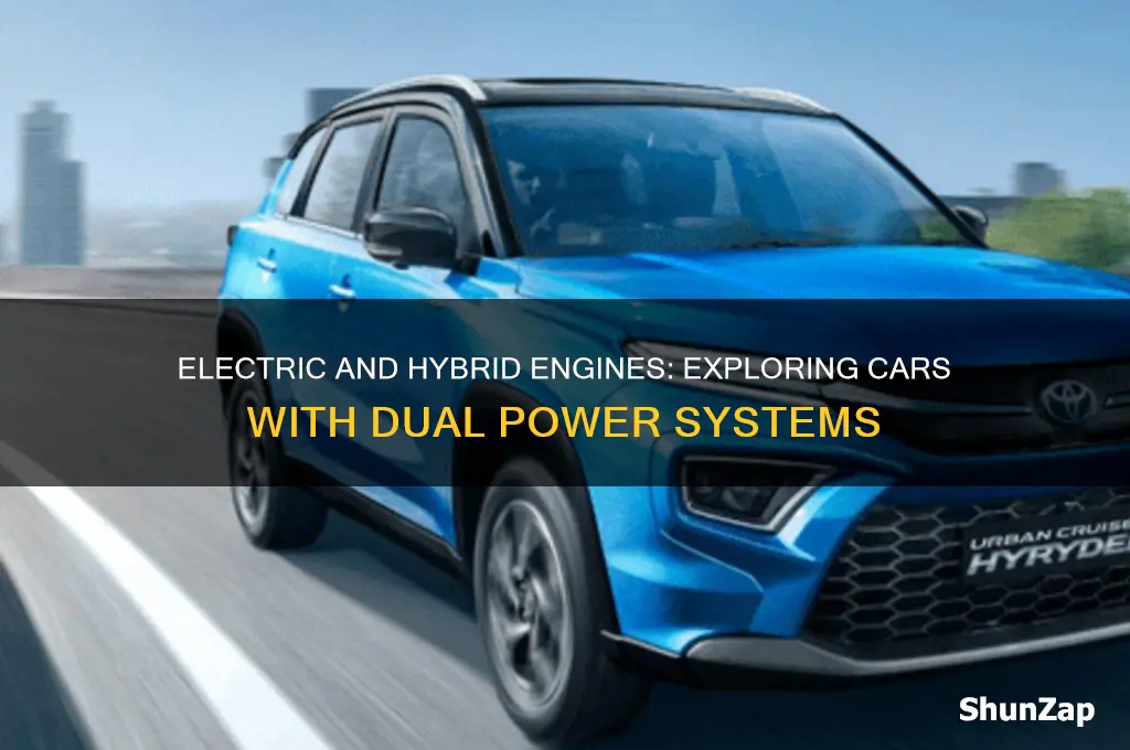 what cars have an electric and hybrid engine