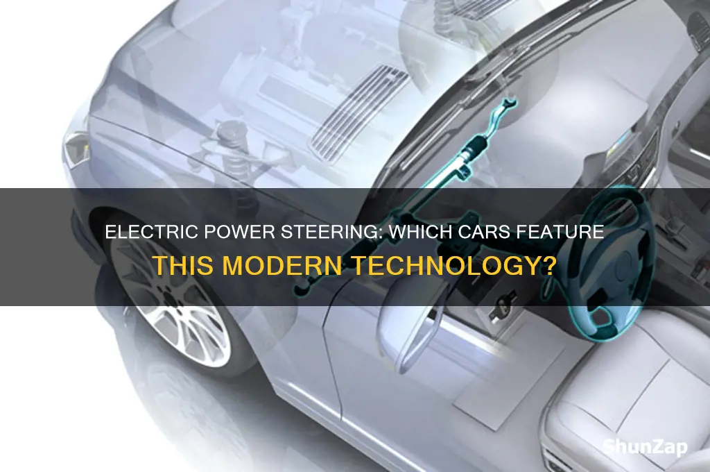 what cars have electric power steering