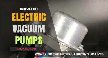 Electric Vacuum Pumps: Which Cars Use Them and Why?