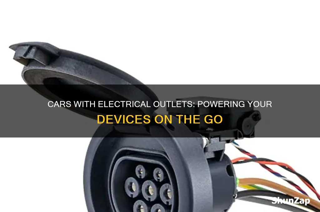 what cars have electrical outlets