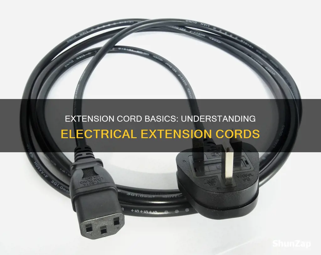 what categorizes as a electrical extension cord